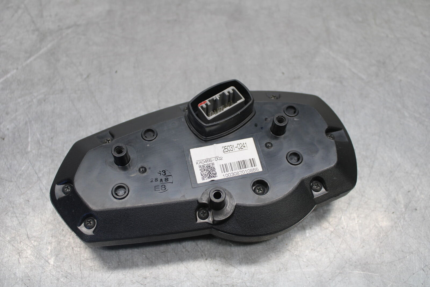 09-12 KAWASAKI NINJA ZX6R SPEEDO TACH GAUGES DISPLAY CLUSTER SPEEDOMETER BB698