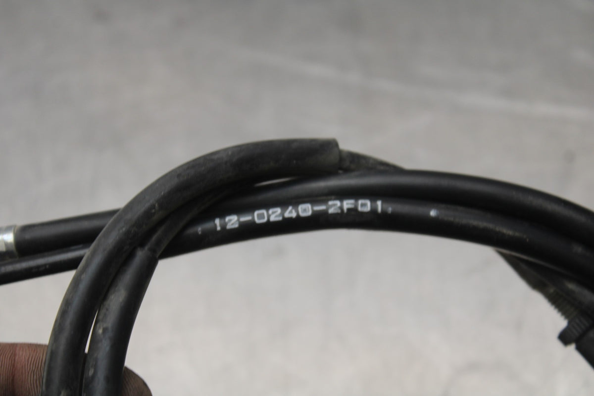13 KAWASAKI NINJA 650 EX650F ABS THROTTLE CABLES LINES BB828