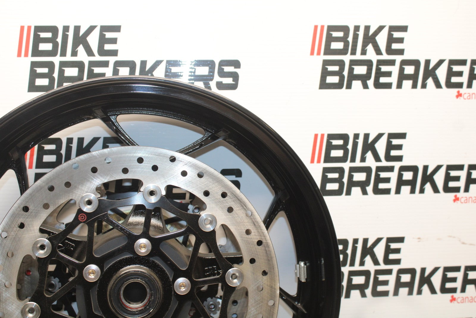 23-24 KAWASAKI NINJA ZX14R NEW TAKE OFF!! FRONT WHEEL FRONT RIM & ROTORS BB764