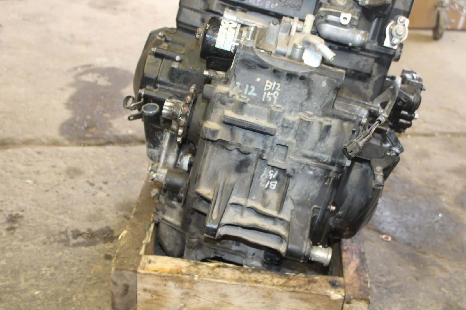 07-08 KAWASAKI NINJA ZX6R ENGINE MOTOR BB203