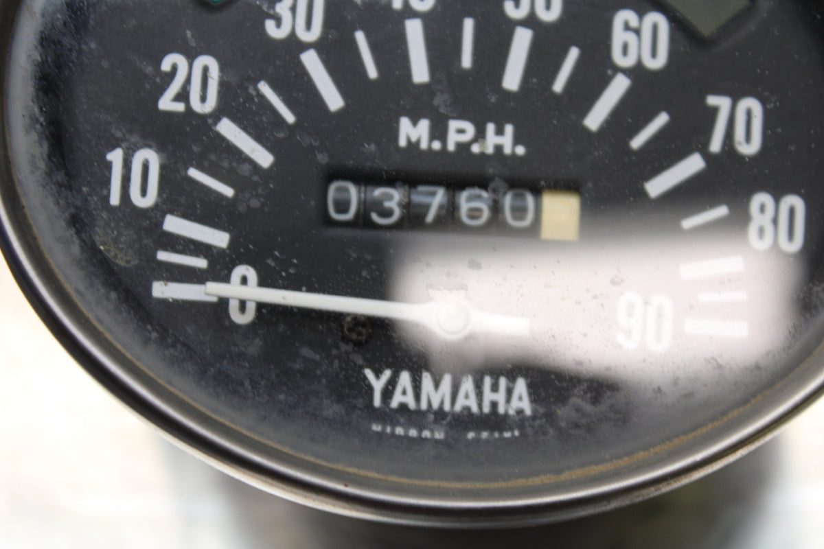 69-70 YAMAHA L5T SPEEDO TACH GAUGES DISPLAY CLUSTER SPEEDOMETER TACHOMETER BB138