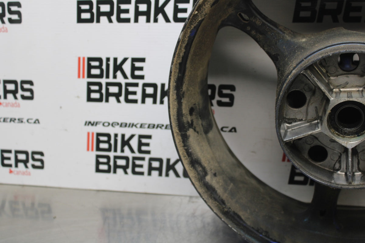 06-07 SUZUKI GSXR600 REAR WHEEL BACK RIM & ROTOR BB836