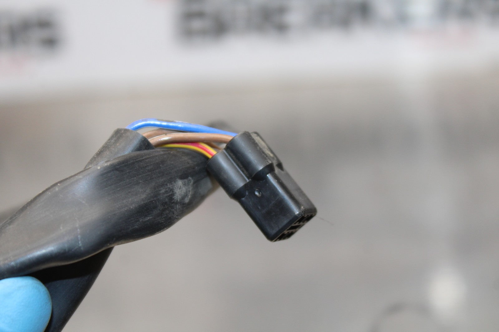 08-18 KAWASAKI KLR650 RIGHT CLIP ON HANDLE KILL OFF START SWITCH SWITCHES BB183