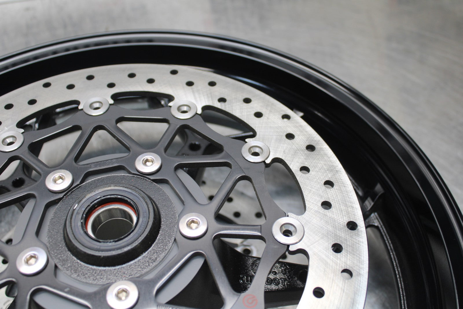 23-24 KAWASAKI NINJA ZX14R NEW TAKE OFF!! FRONT WHEEL FRONT RIM & ROTORS BB764