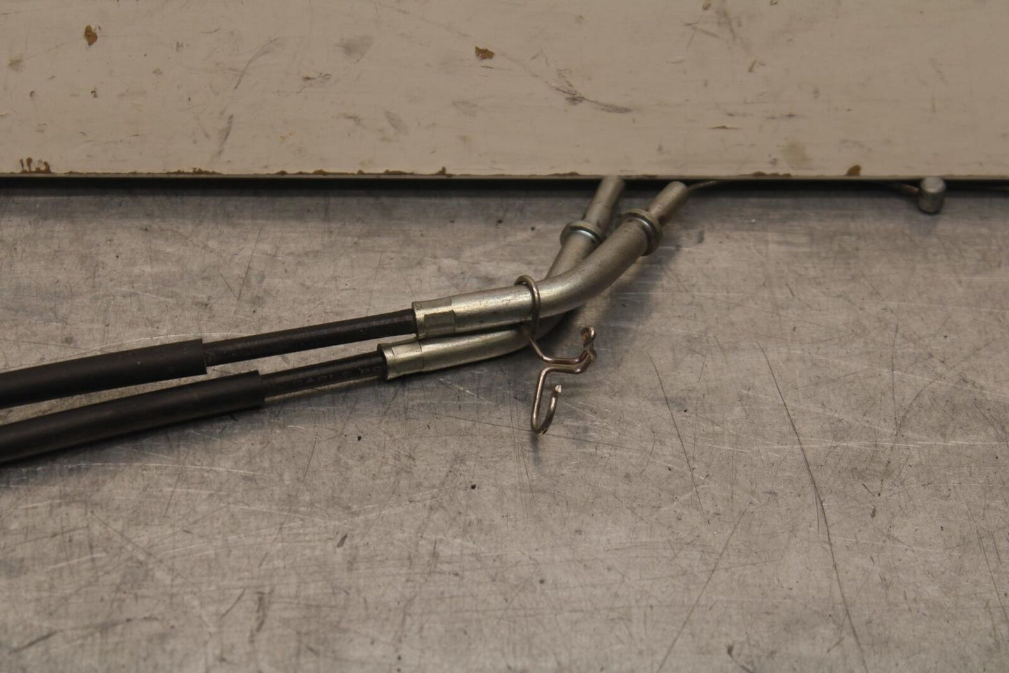 12-17 KAWASAKI ER-6N Z650 THROTTLE CABLES LINES BB607