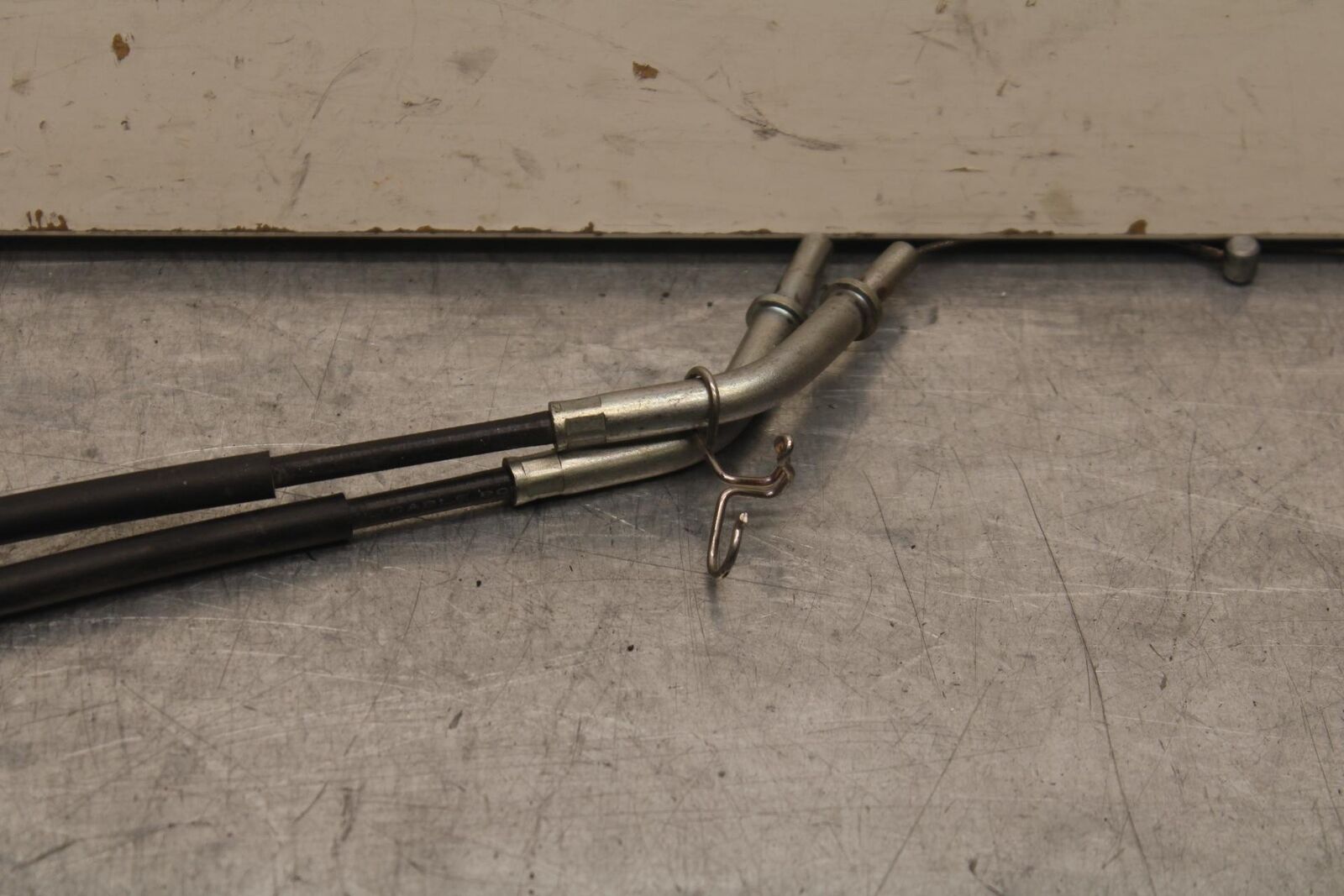 12-17 KAWASAKI ER-6N Z650 THROTTLE CABLES LINES BB607