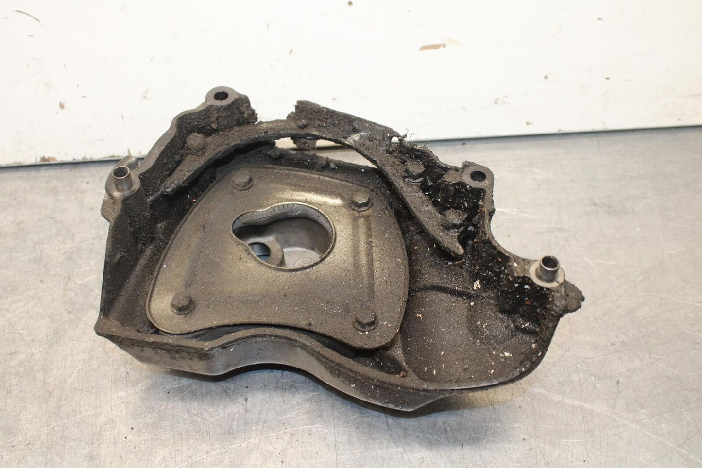 09-12 KAWASAKI NINJA ZX6R ENGINE SPROCKET COVER BB617