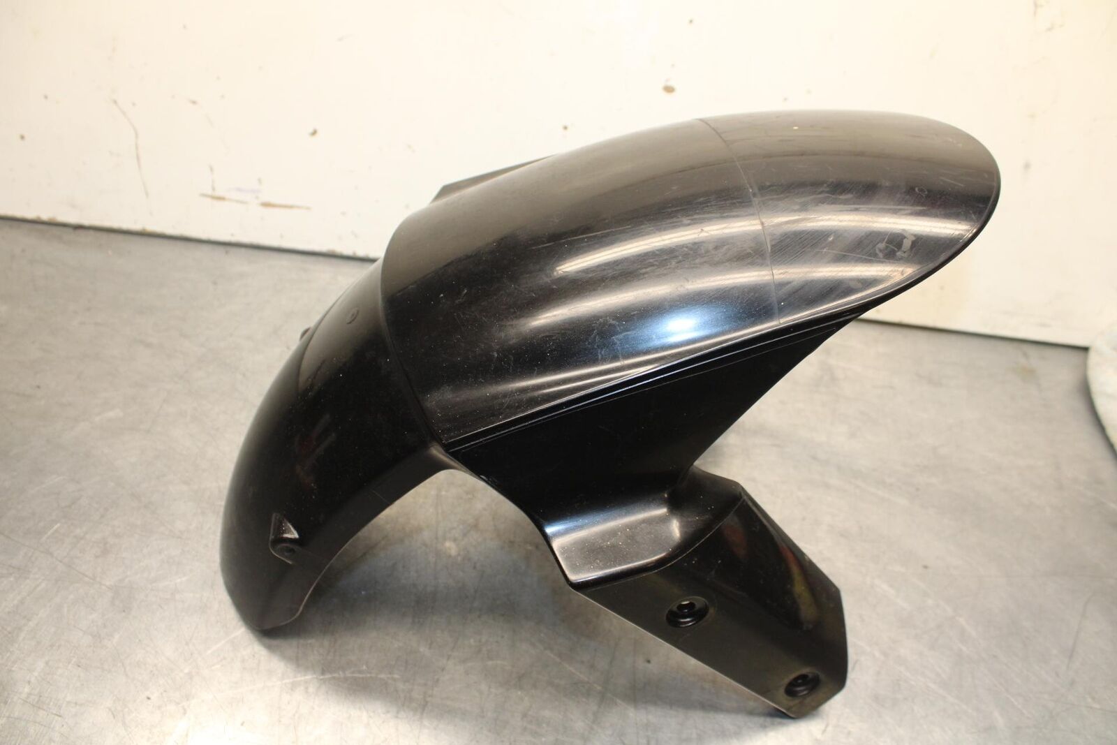 09-12 KAWASAKI NINJA ZX6R ZX600R FRONT WHEEL FENDER FAIRING 35004-0118-17K BB617