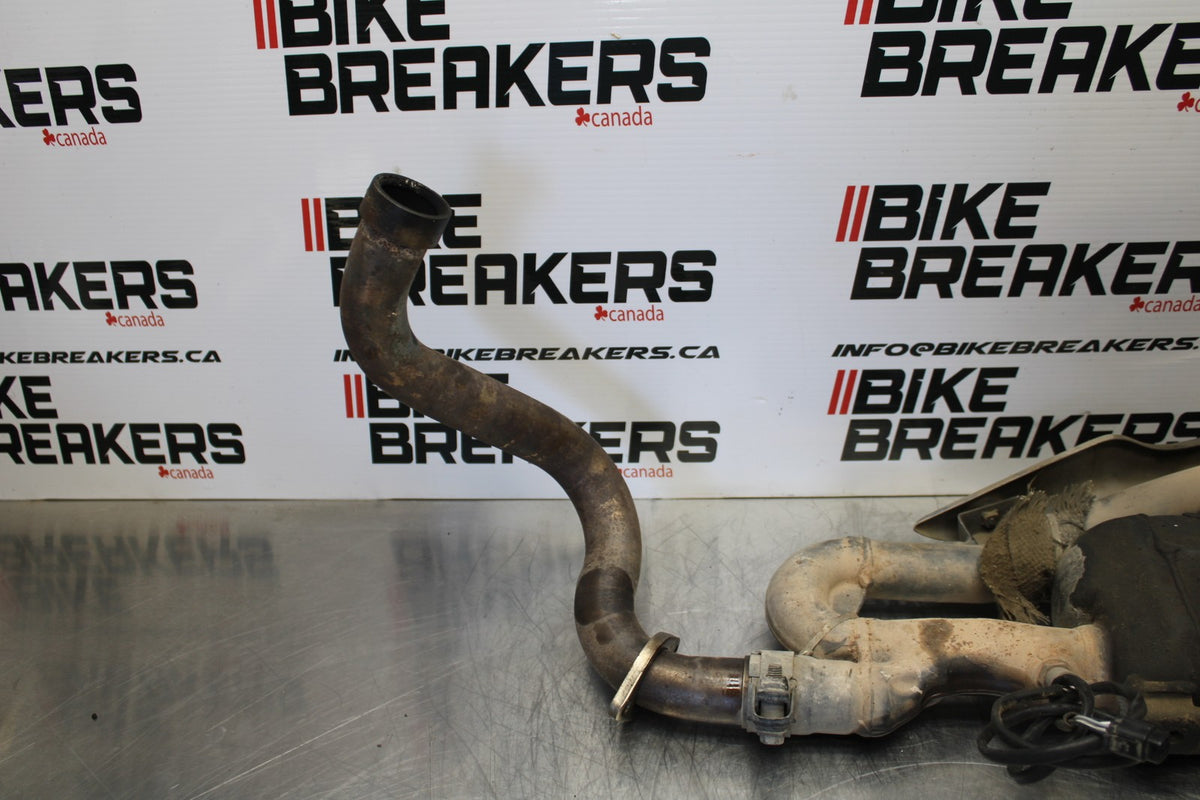 10 SUZUKI SV650 EXHAUST HEADER PIPES MANIFOLD BB181