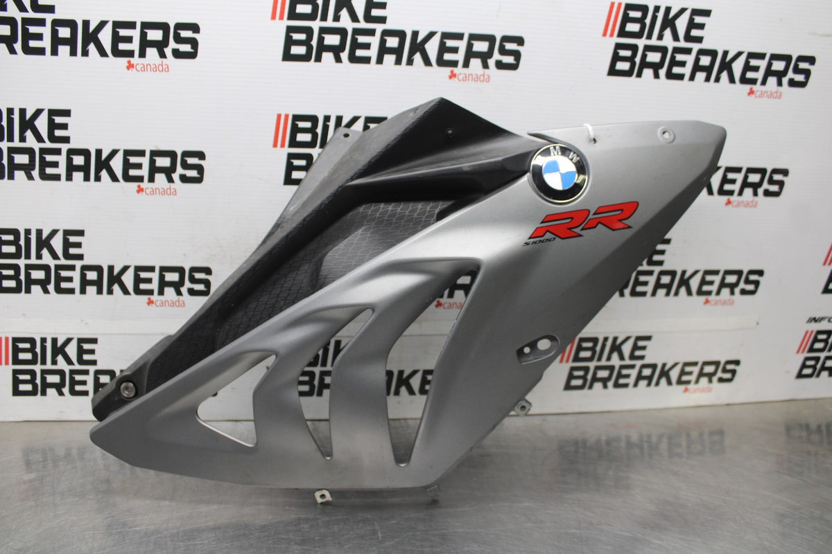 10-11 BMW S1000RR RIGHT FRONT UPPER MID SIDE FAIRING COWL PLASTIC BB941