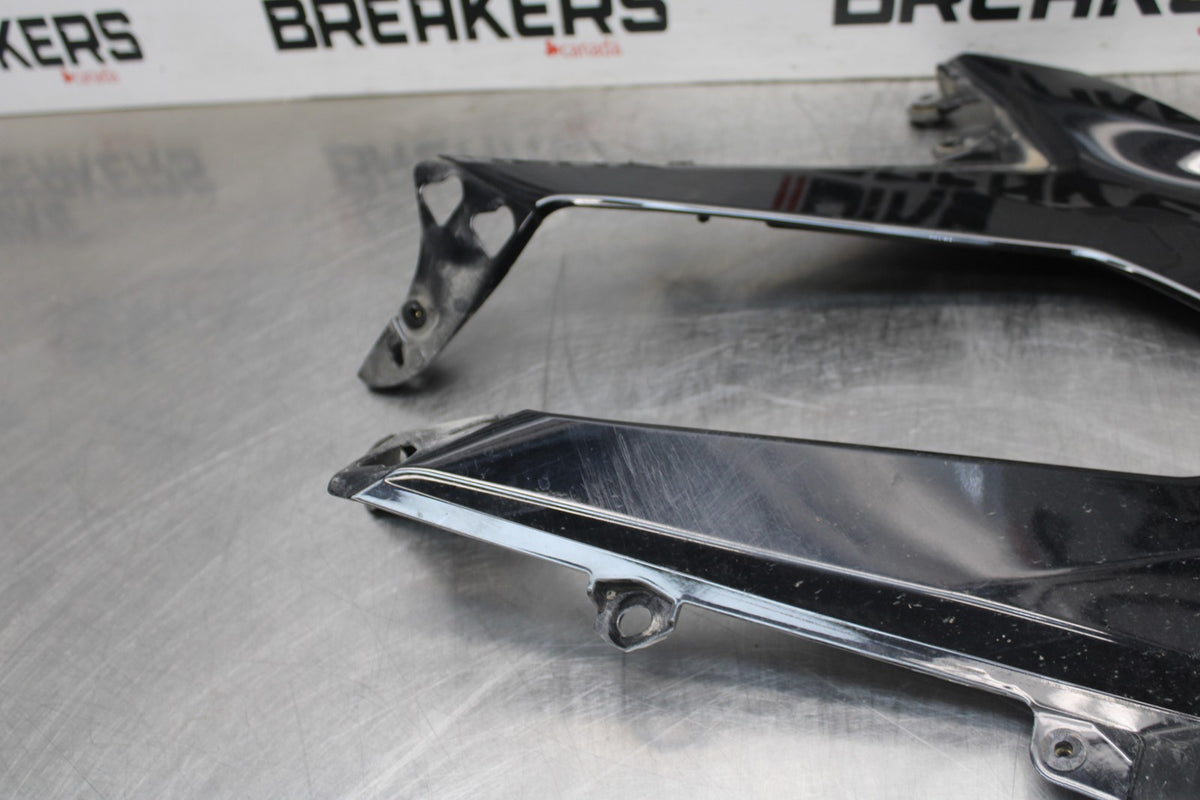 23 KAWASAKI NINJA 650 EX650 RIGHT LEFT FRONT SIDE SEAT PANELS TRIMS COWL BB920