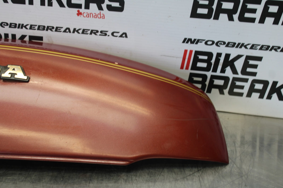 76-77 HONDA GOLDWING 1000 LEFT GAS TANK CAP COVER TRIM PANELCOWL FAIRING BB171