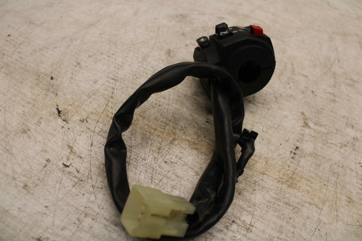 17-20 KAWASAKI NINJA 650 LEFT CLIP ON HANDLE HORN SIGNALS SWITCH SWITCHES BB364