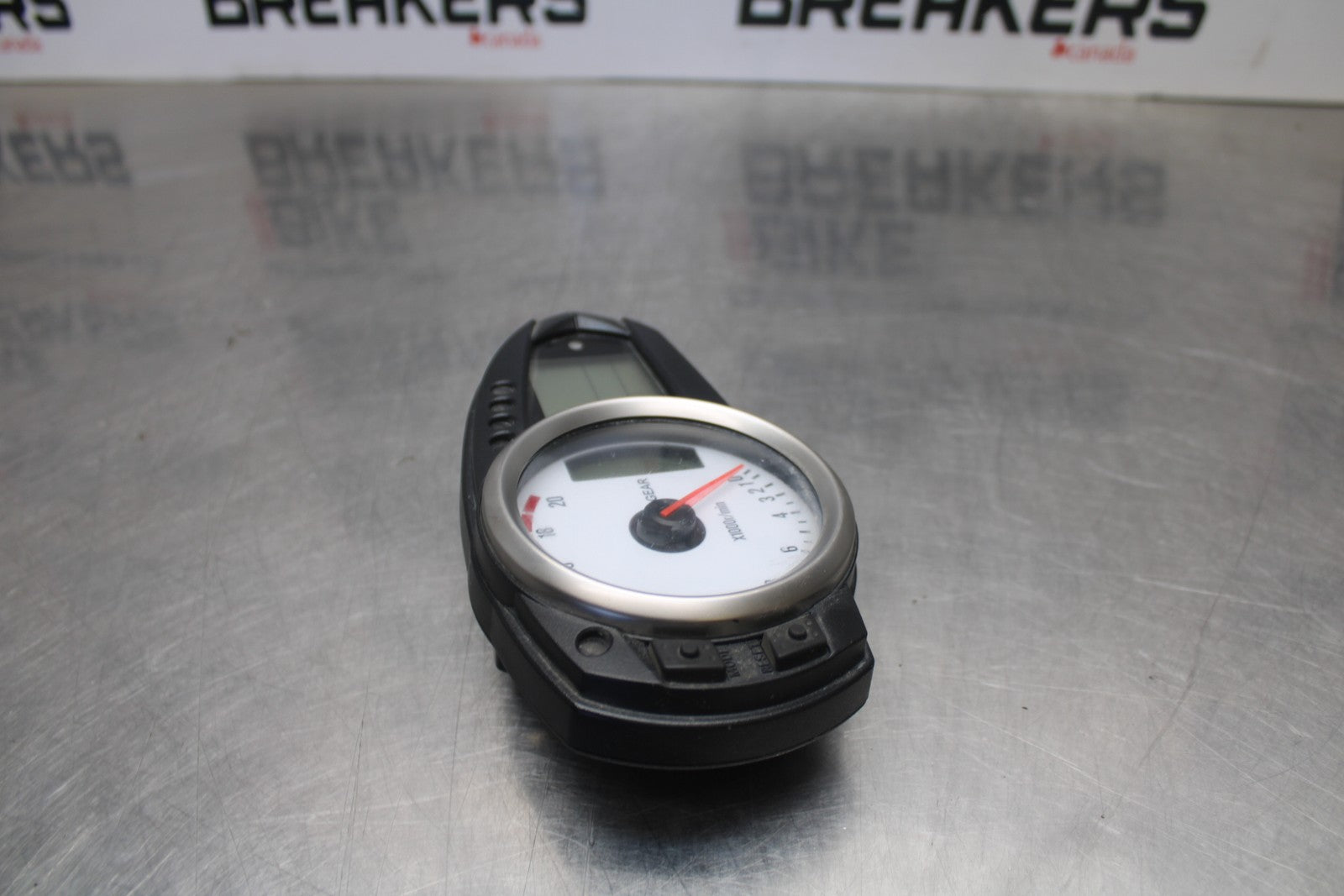 07-08 KAWASAKI NINJA ZX6R SPEEDO TACH GAUGES DISPLAY CLUSTER SPEEDOMETER BB203