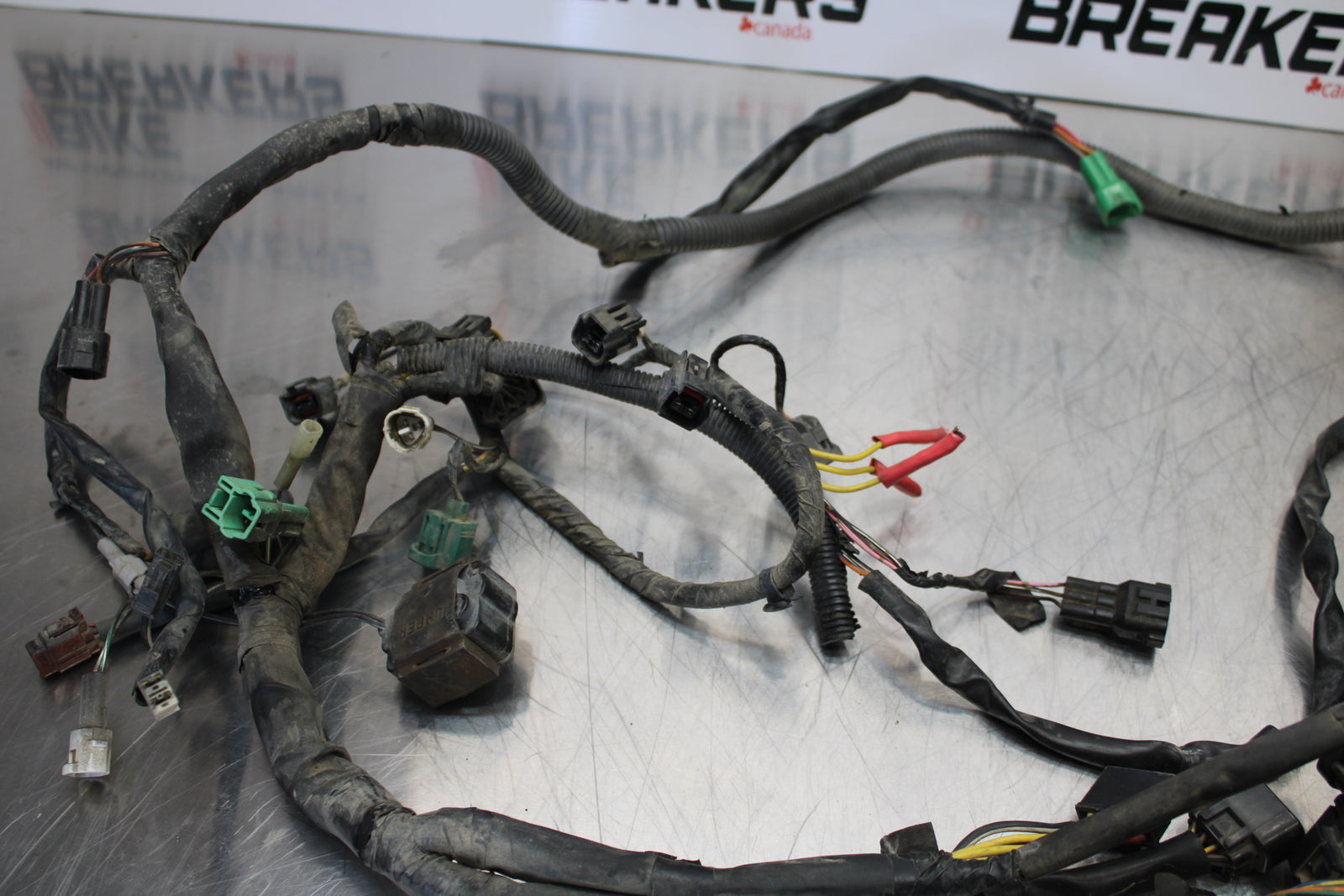 01-03 SUZUKI GSXR600 MAIN ENGINE WIRING HARNESS MOTOR WIRE LOOM  BB145