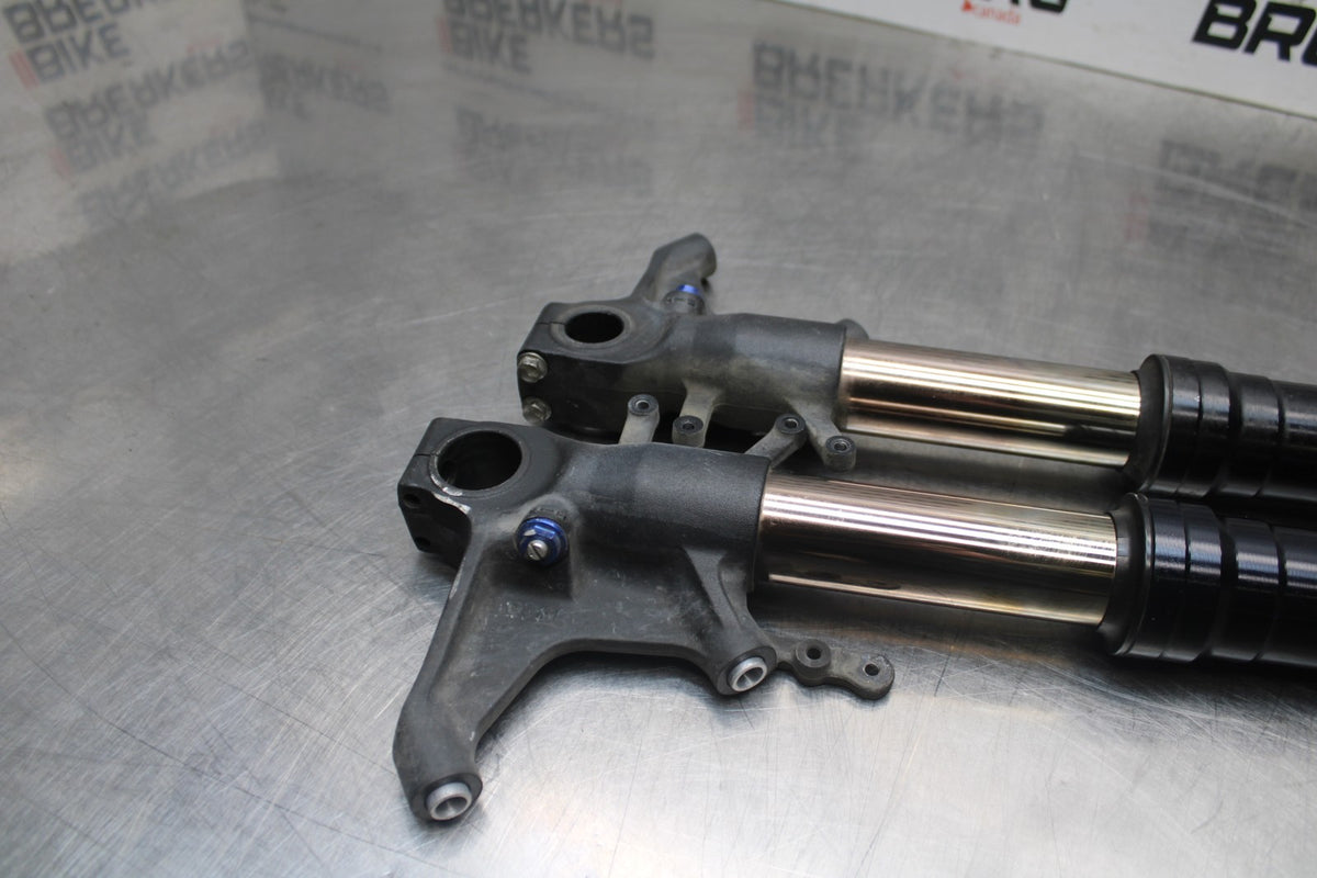 06-07 SUZUKI GSXR 600 FRONT FORKS SHOCK SUSPENSION SET PAIR BB845