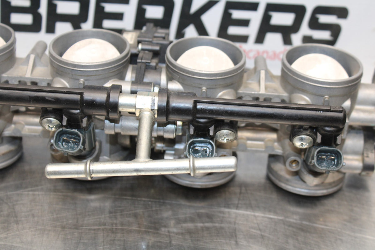 07-08 KAWASAKI NINJA ZX6R MAIN FUEL INJECTORS / THROTTLE BODIES BB199