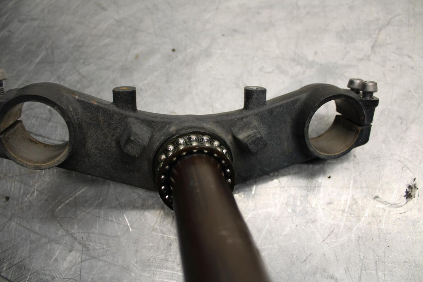 11 KAWASAKI NINJA 650 ER EX 650 FRONT FORKS CLAMP LOWER TRIPLE TREE STEM BB503