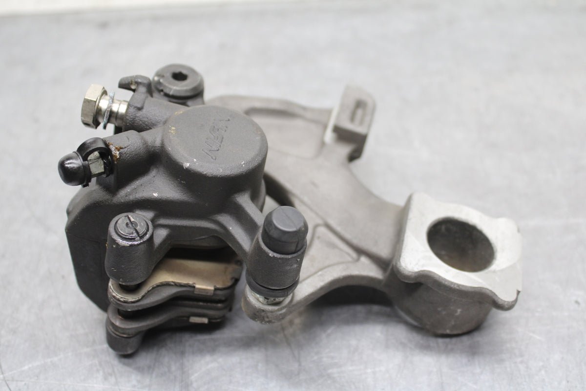 11-24 SUZUKI GSXR750 REAR BACK BRAKE CALIPER W MOUNT BRACKET BB128