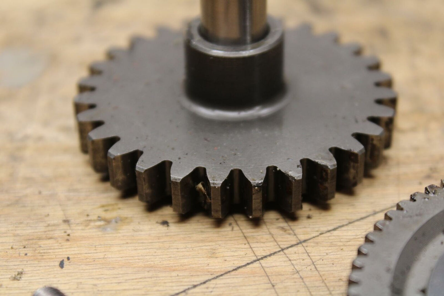 09-10 KAWASAKI ER-6N ENGINE MOTOR IDLER IDLING GEAR BB325