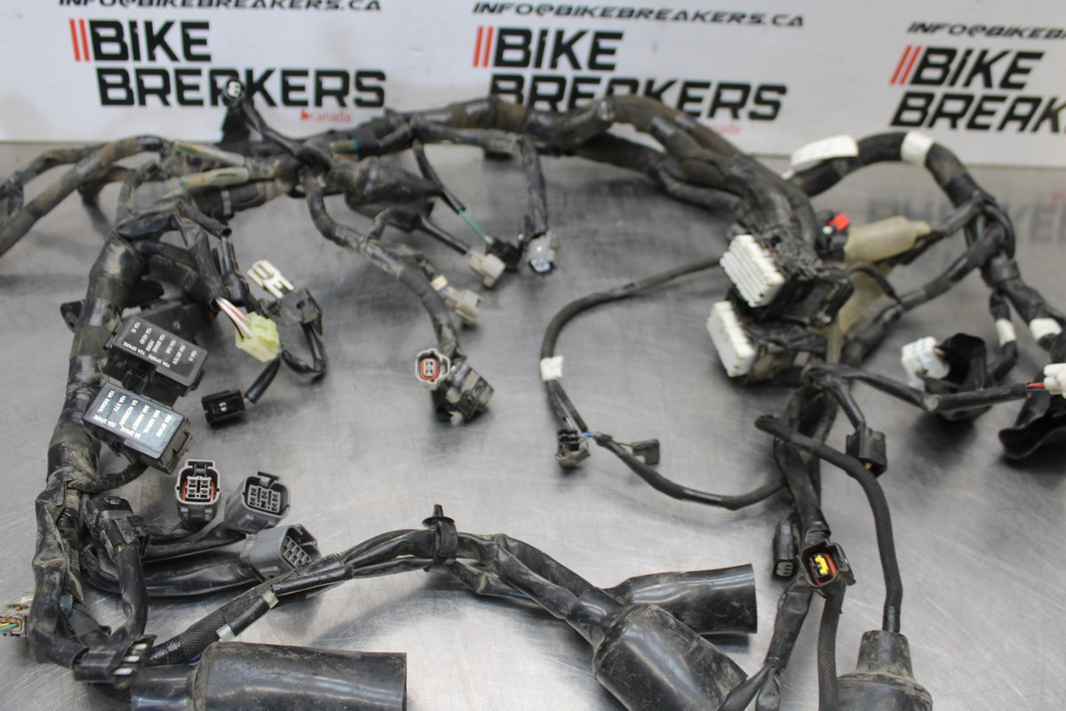 23-26 KAWASAKI NINJA ZX4RR MAIN ENGINE WIRING HARNESS MOTOR WIRE LOOM BB872
