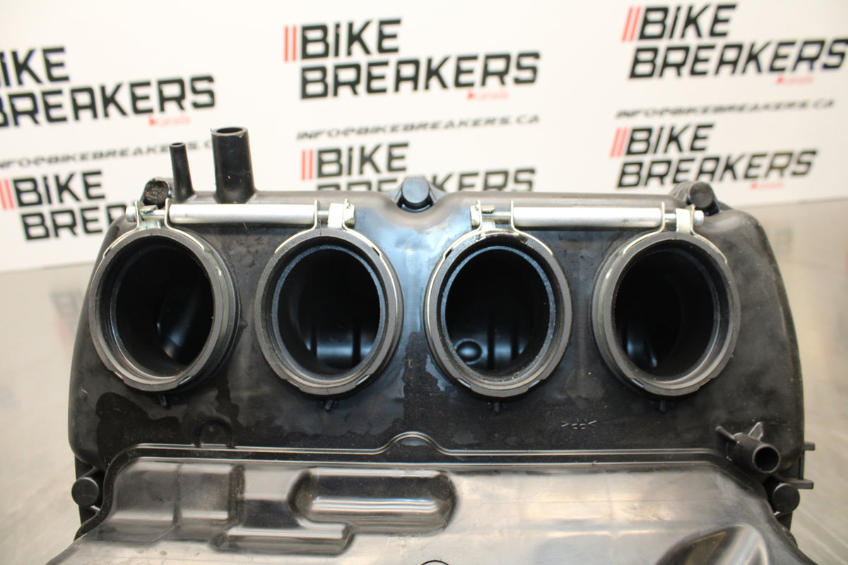 13-17 KAWASAKI NINJA ZX6R ZX636 ABS AIRBOX AIR INTAKE FILTER BOX BB143