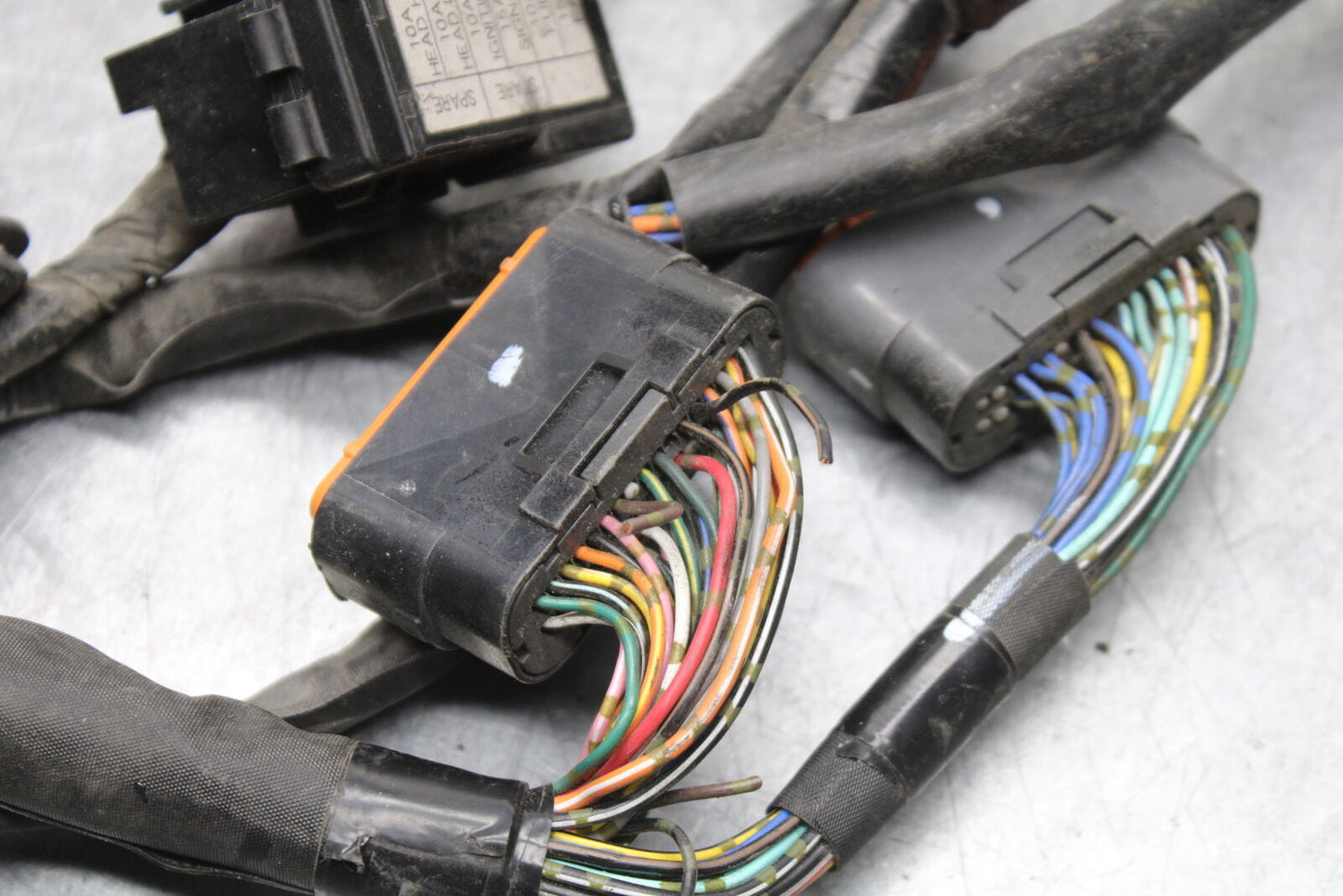 06-07 SUZUKI GSXR 600 MAIN ENGINE WIRING HARNESS MOTOR WIRE LOOM BB737