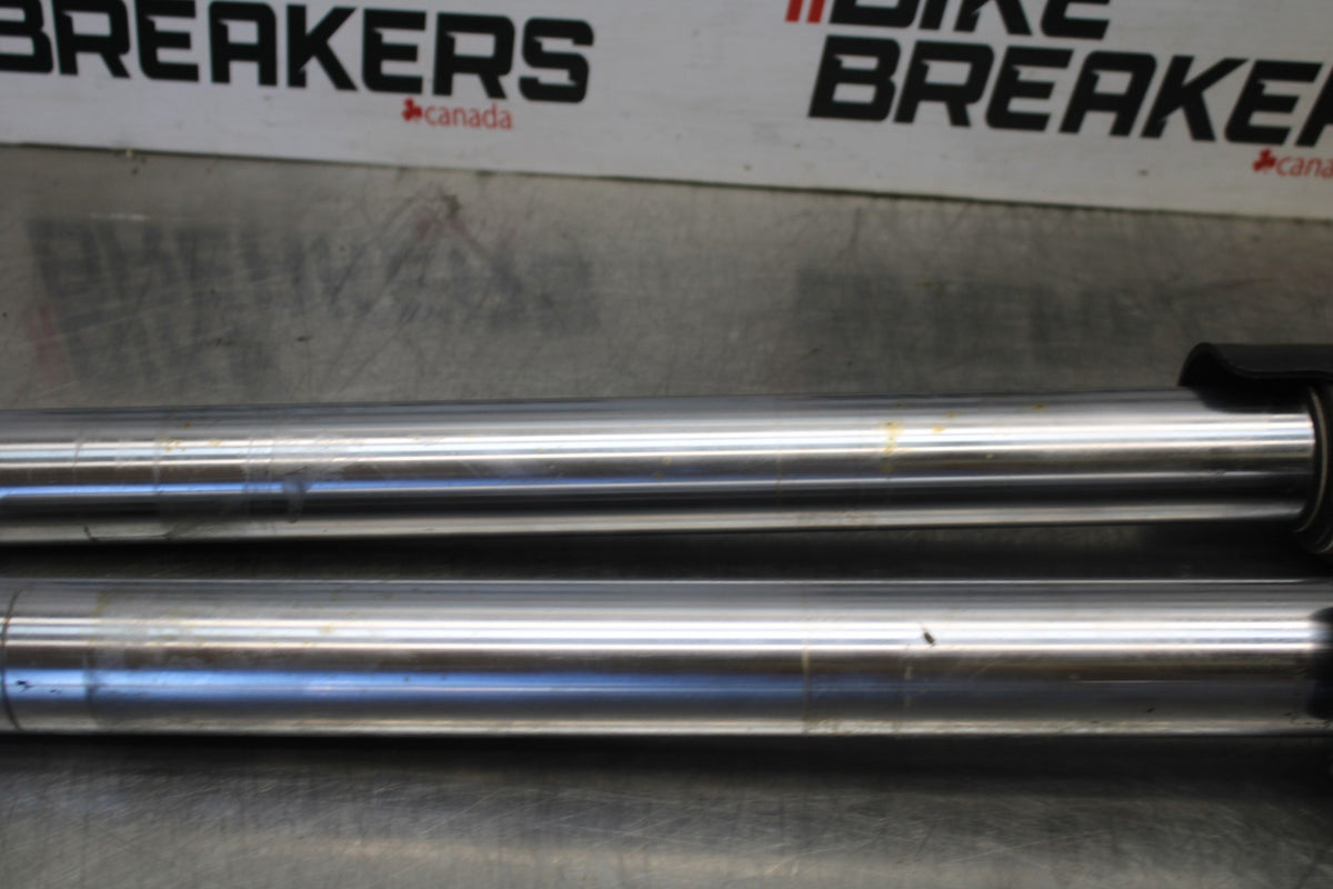 06-07 HONDA INTERCEPTOR 800 VFR800 FRONT FORKS SHOCK SUSPENSION SET PAIR BB917