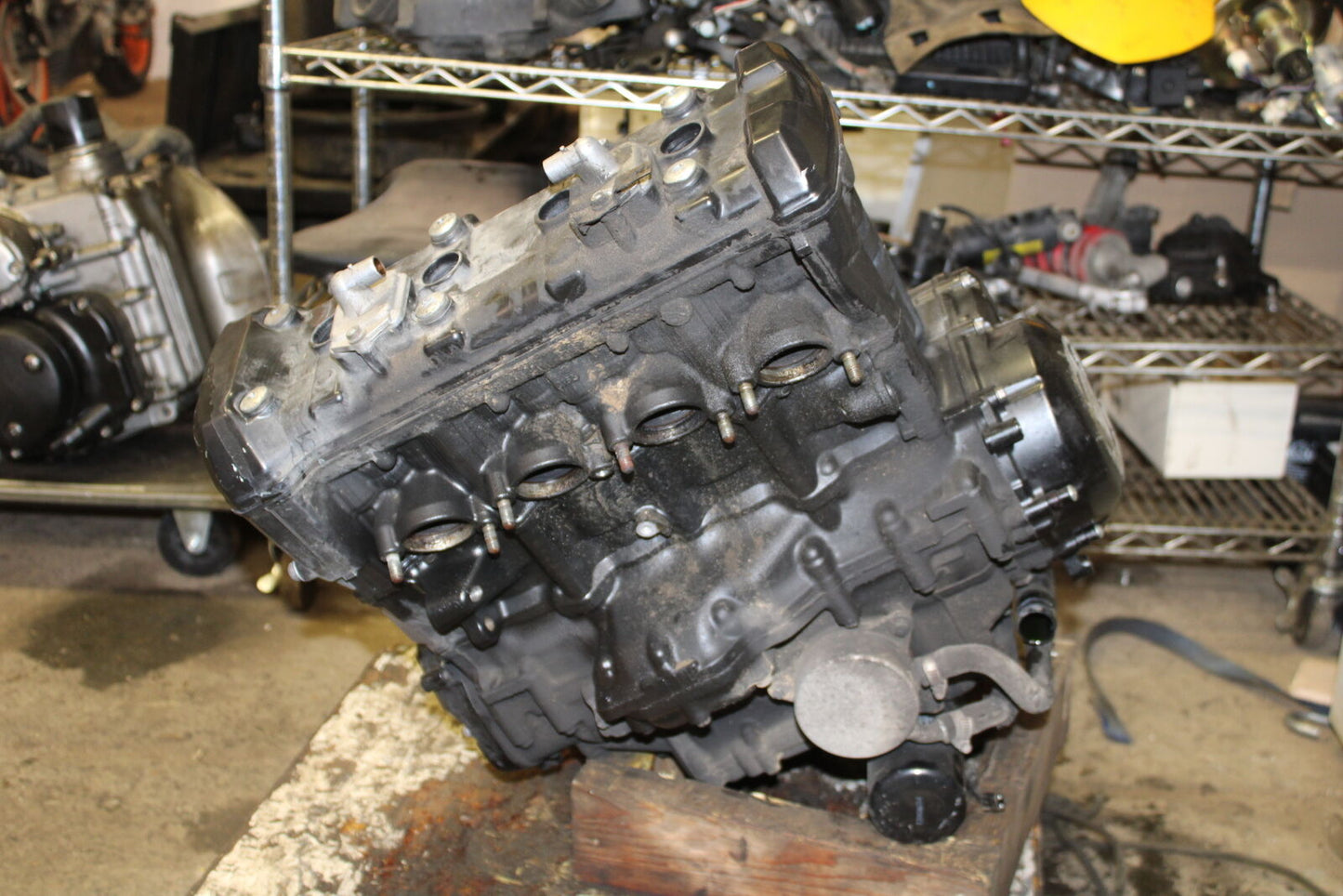 12-13 KAWASAKI Z1000 ENGINE MOTOR BB743