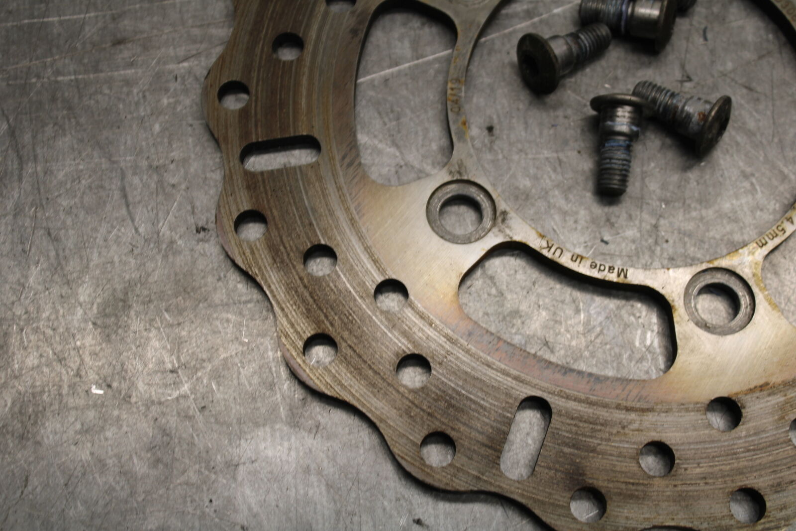 08-10 SUZUKI GSXR 600 EBC AFTERMARKET REAR ROTOR BACK BRAKE DISC  BB721