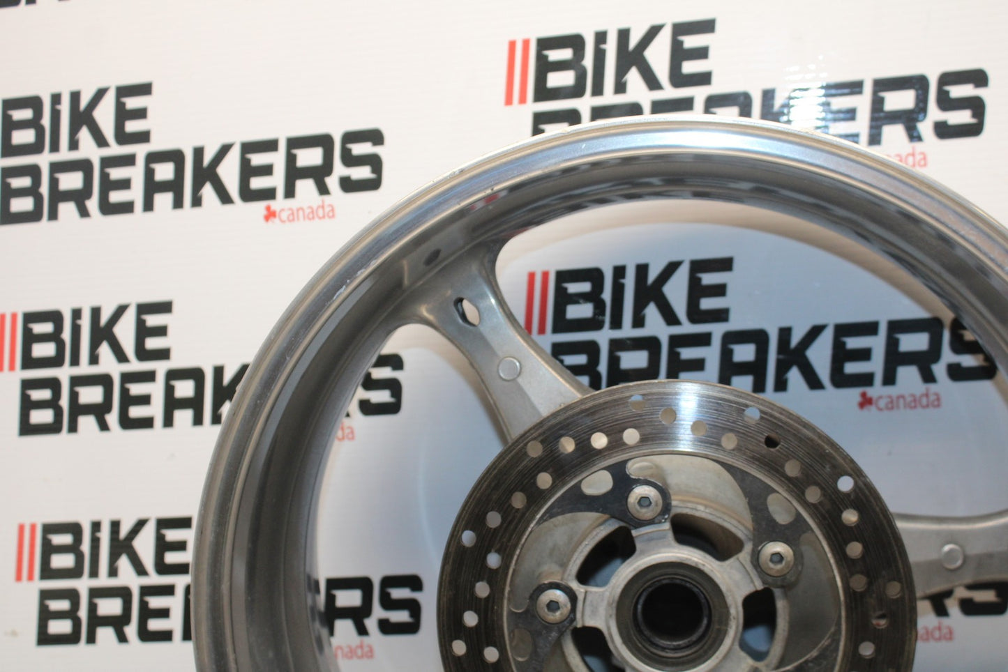07 SUZUKI GSXR1000 REAR WHEEL BACK RIM & ROTOR BRAKE DISC BB770