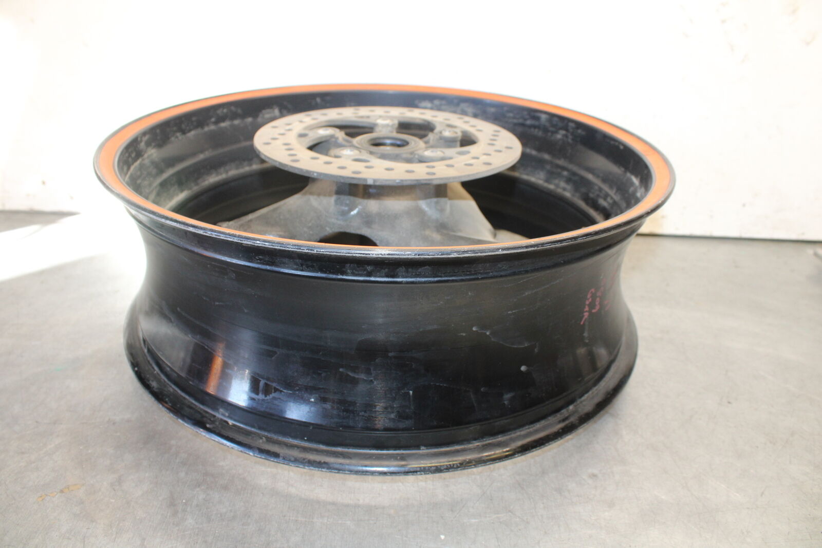 08-09 SUZUKI GSXR600 REAR WHEEL BACK RIM BB71