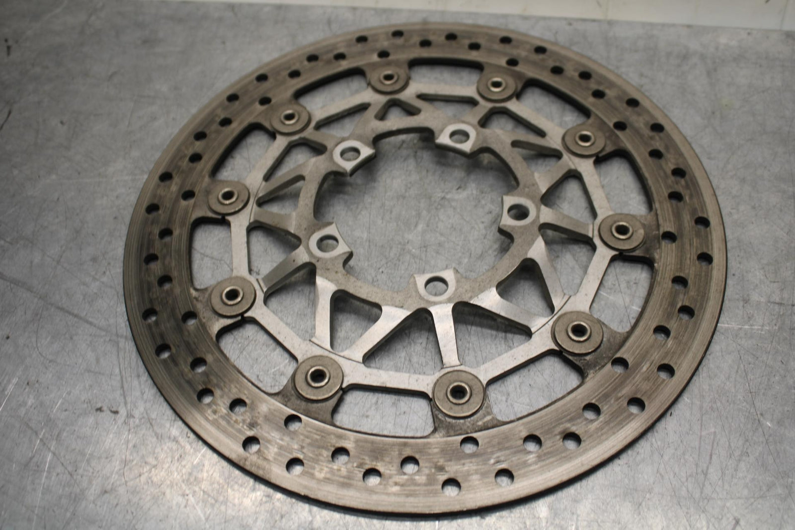 2009 Triumph Daytona 675 FRONT LEFT RIGHT BRAKE ROTORS DISCS T2021040 BB584