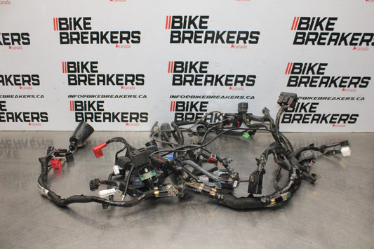 24 KAWASAKI NINJA 500 ABS MAIN ENGINE WIRING HARNESS MOTOR WIRE LOOM BB818