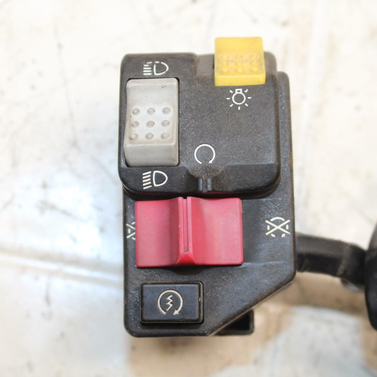 11-12 HONDA FOREMAN 500 LEFT HANDLE HANDLEBAR CONTROL SWITCH SWITCHES BB410