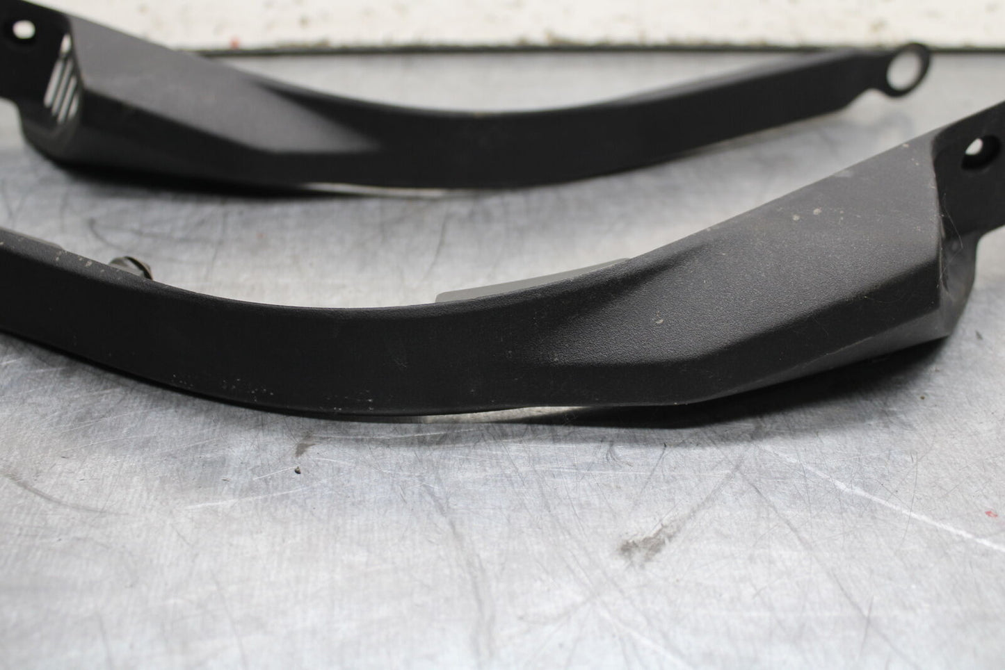 12-17 KAWASAKI ER-6N Z650 RIGHT LEFT GAS FUEL TANK PANELS COVERS TRIM SET  BB709