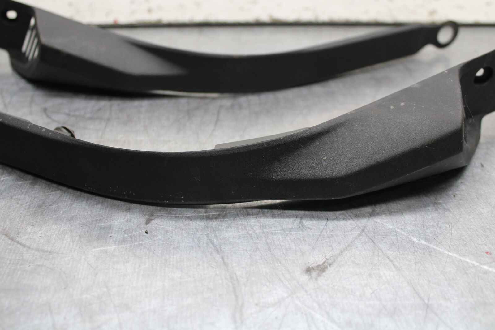 12-17 KAWASAKI ER-6N Z650 RIGHT LEFT GAS FUEL TANK PANELS COVERS TRIM SET  BB709