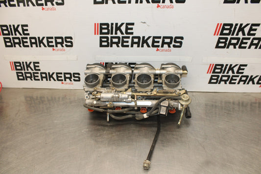 03 YAMAHA YZF R1 MAIN FUEL INJECTORS / THROTTLE BODIES BB895