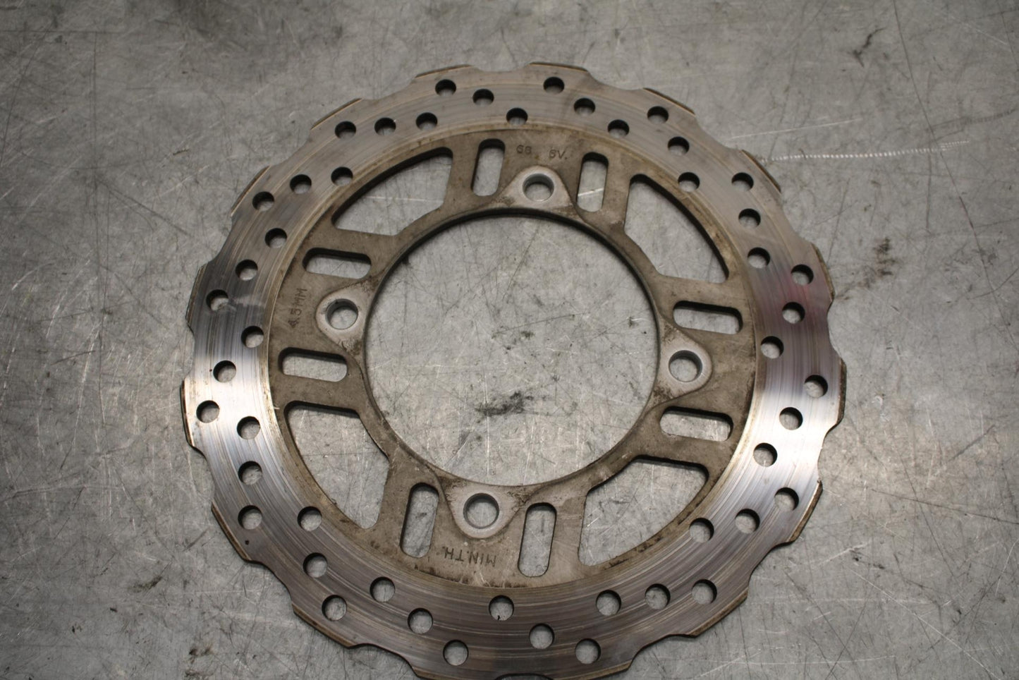 17 KAWASAKI Z900 ZR900 REAR ROTOR BACK BRAKE DISC ABS RING BB549