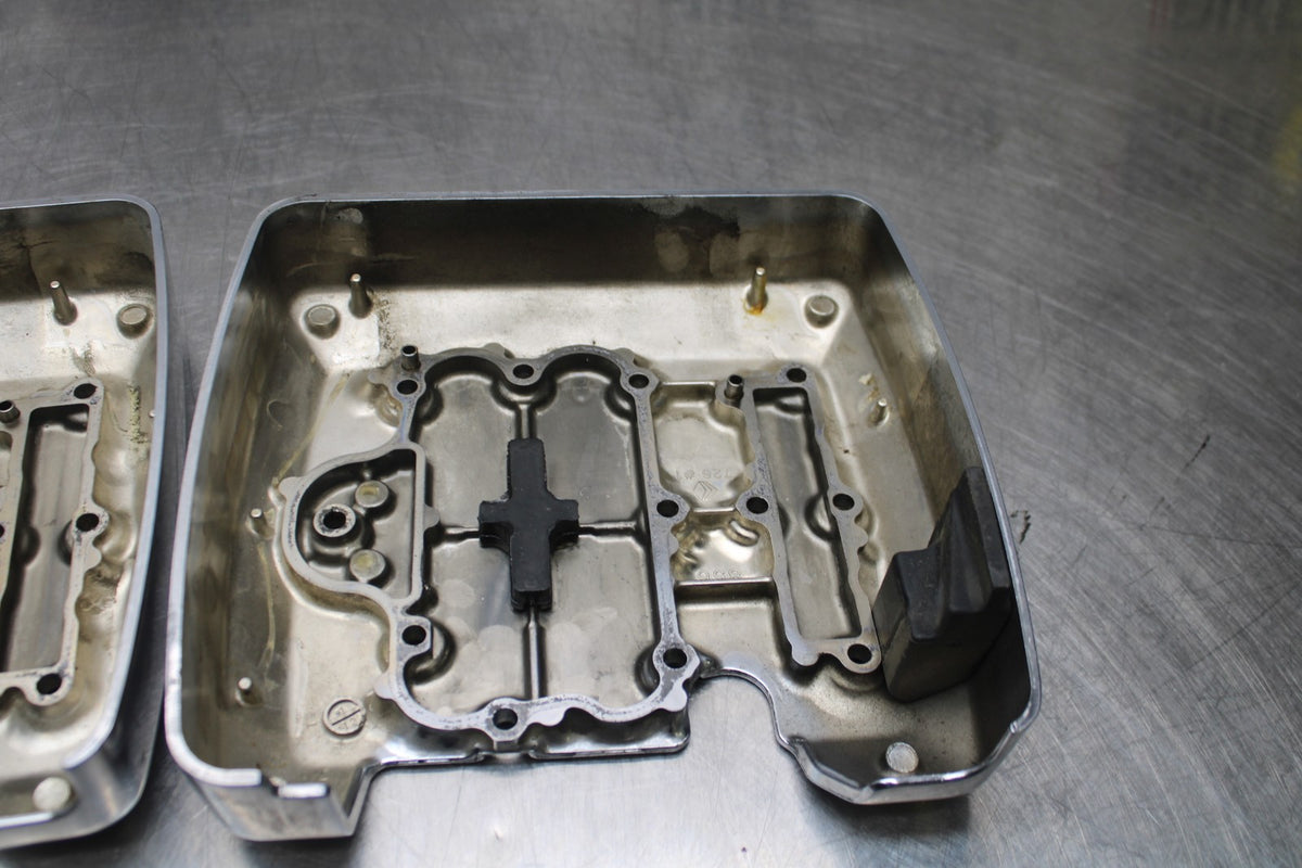 03-08 KAWASAKI VULCAN 1600 ENGINE TOP END CYLINDER HEAD COVER SET BB196
