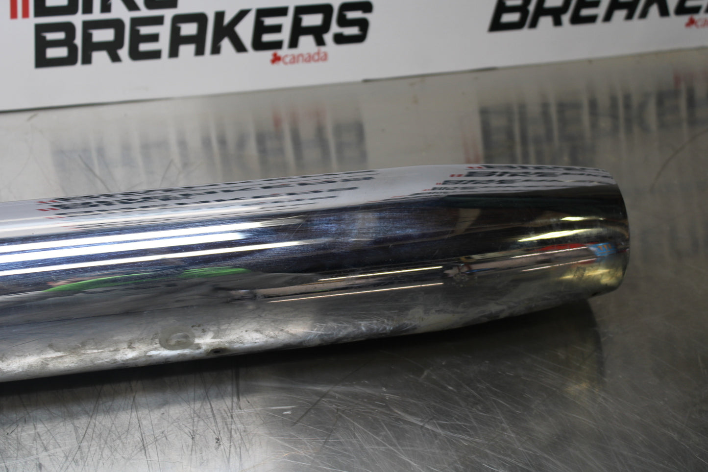09 YAMAHA ROYAL STAR XVZ1300TF VENTURE LEFT HEADER MUFFLER EXHAUST BB151