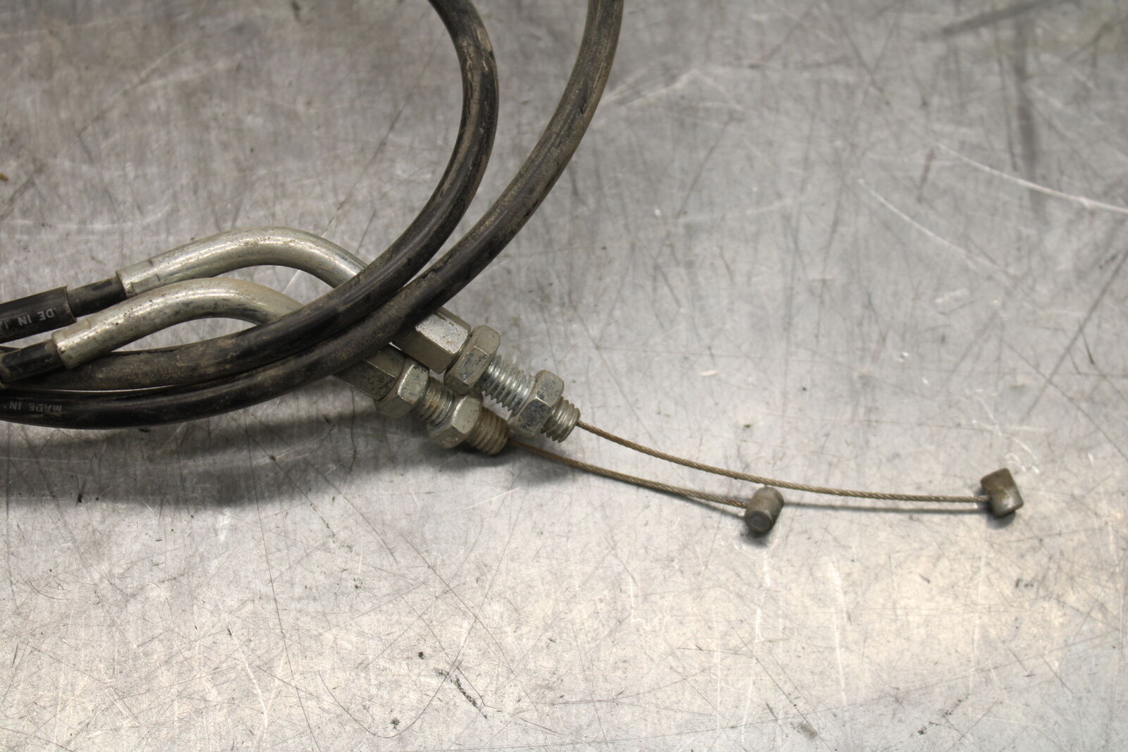 08-10 SUZUKI GSXR 600 THROTTLE CABLES LINES  BB721