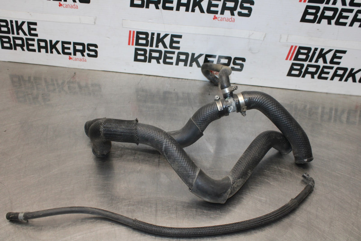 13-18 KAWASAKI NINJA ZX6R RADIATOR HOSES COOLANT WATER PIPES HOSE KIT SET BB915