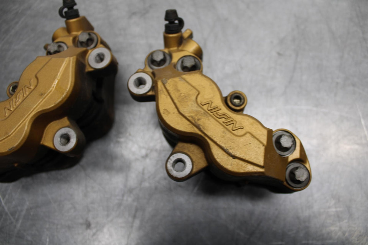 03-06 KAWASAKI Z1000 RIGHT LEFT FRONT BRAKE CALIPER SET PAIR CALIPERS BB487