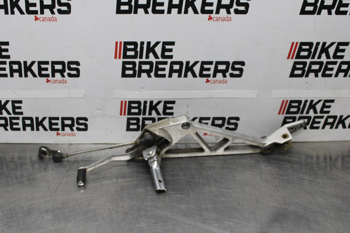 84 HONDA INTERCEPTOR 1000 VF1000F LEFT REARSET REAR SET FOOT PEG W SHIFTER BB878