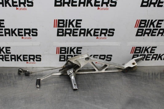 84 HONDA INTERCEPTOR 1000 VF1000F LEFT REARSET REAR SET FOOT PEG W SHIFTER BB878