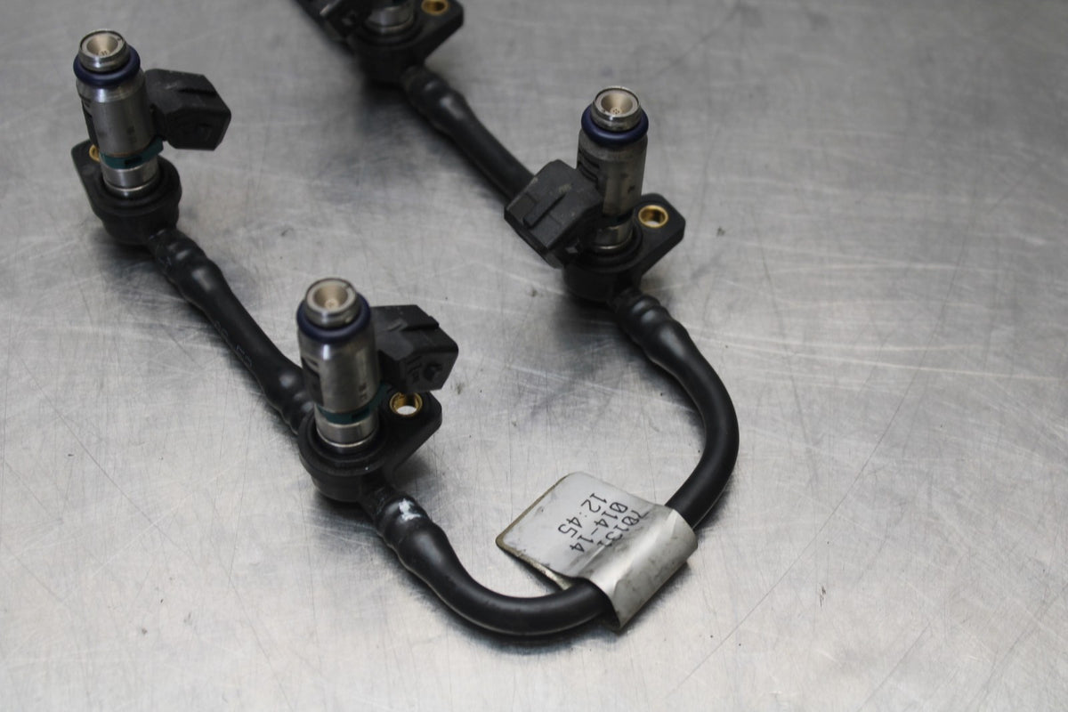 15 APRILIA RSV4 FACTORY APRC ABS SECONDARY FUEL INJECTORS GAS RAIL BB901