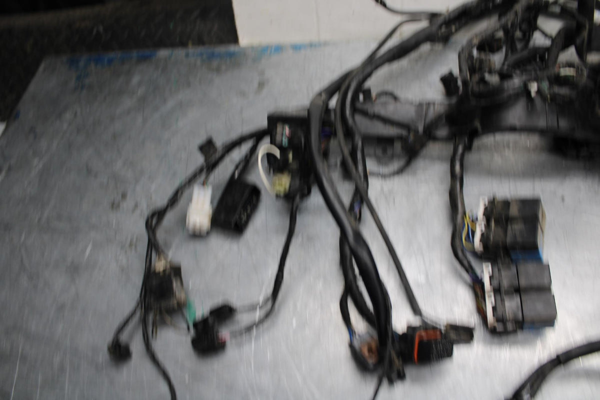 17-21 TRIUMPH STREET TRIPPLE R ABS MAIN  WIRING HARNESS MOTOR WIRE LOOM bb452