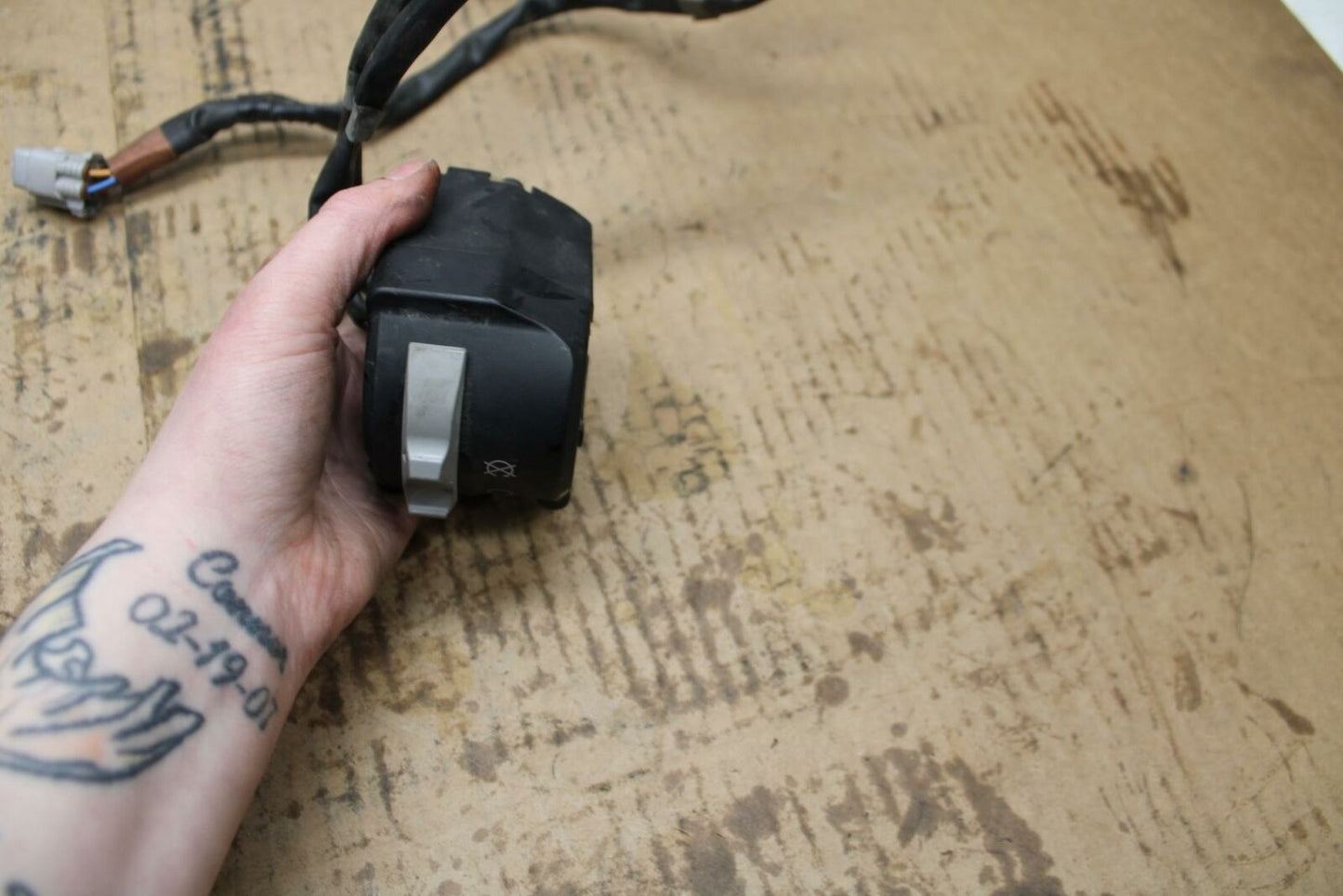 20-22 KAWASAKI Z H2 RIGHT CLIP ON HANDLE KILL OFF START SWITCH SWITCHES BB382