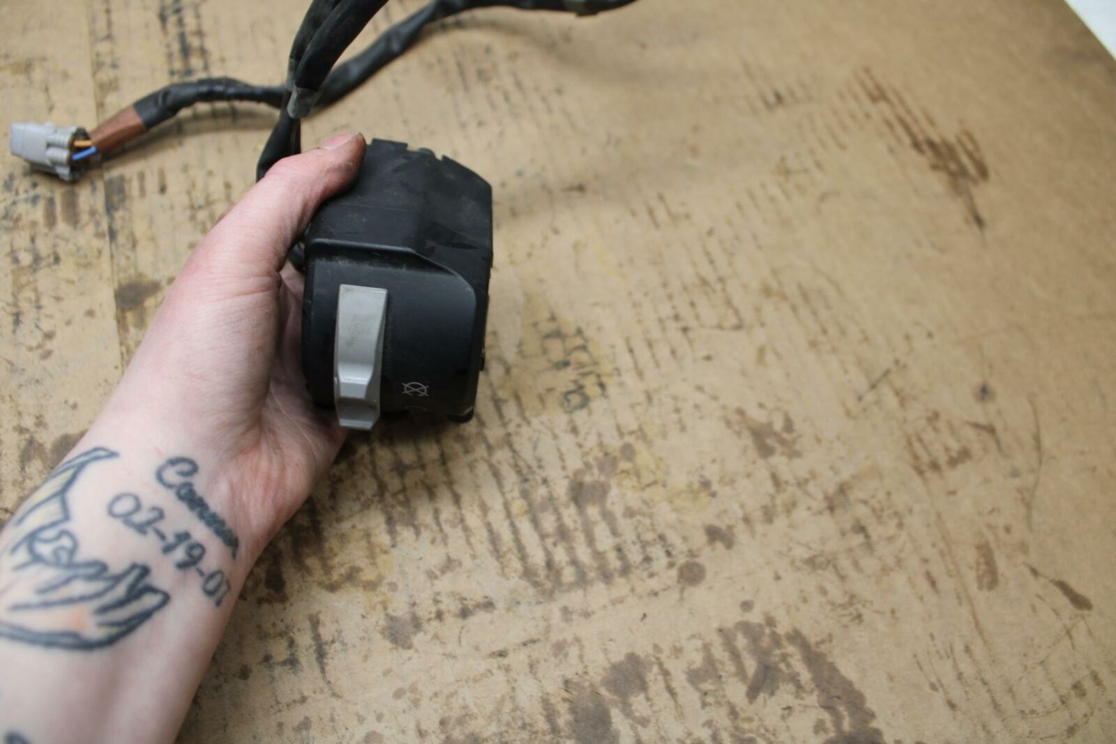 20-22 KAWASAKI Z H2 RIGHT CLIP ON HANDLE KILL OFF START SWITCH SWITCHES BB382